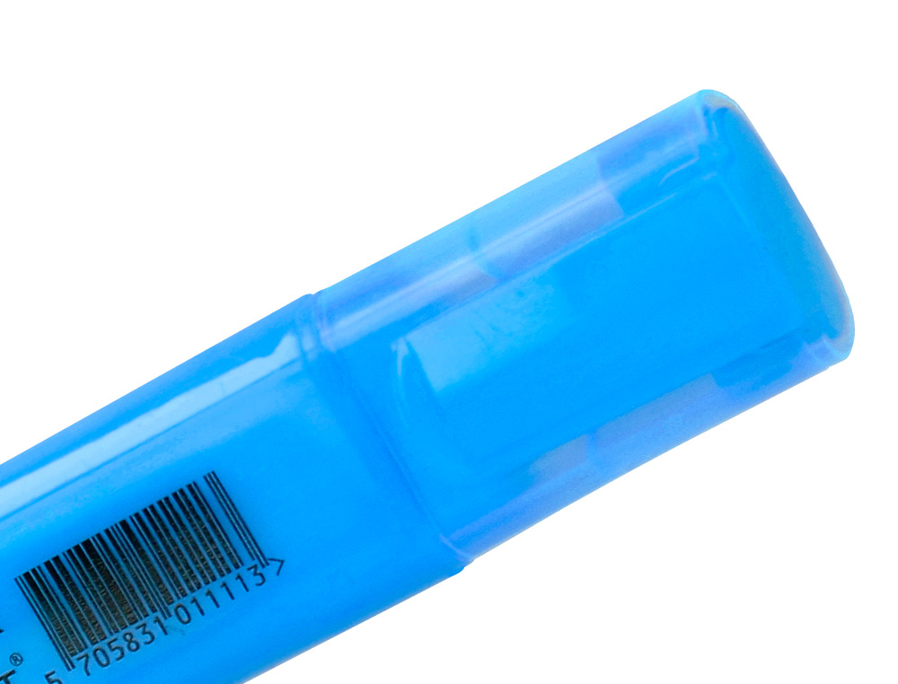 SURLIGNEUR Q-CONNECT TRAC 2/5 MM POINTE BISEAUTE COULEURS CLATANTES BLEU