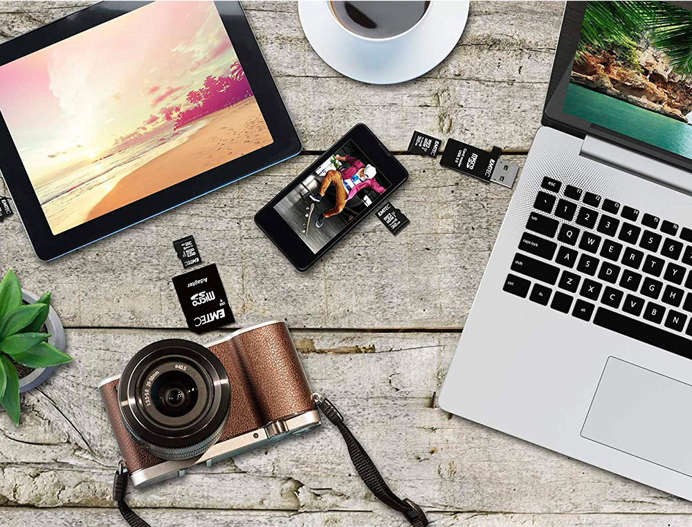 CARTE MEMOIRE EMTEC MICRO SD HC 64GB CLASSE 10 ELITE GOLD