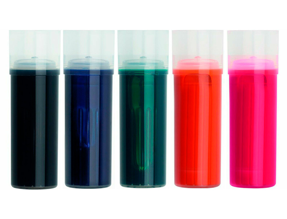 RECHARGE PILOT WBS-VS POUR MARQUEURS V BOARD MASTER TRACÉ 2MM ENCRE LIQUIDE BASE ALCOOL COULEURS VIVES NOIR