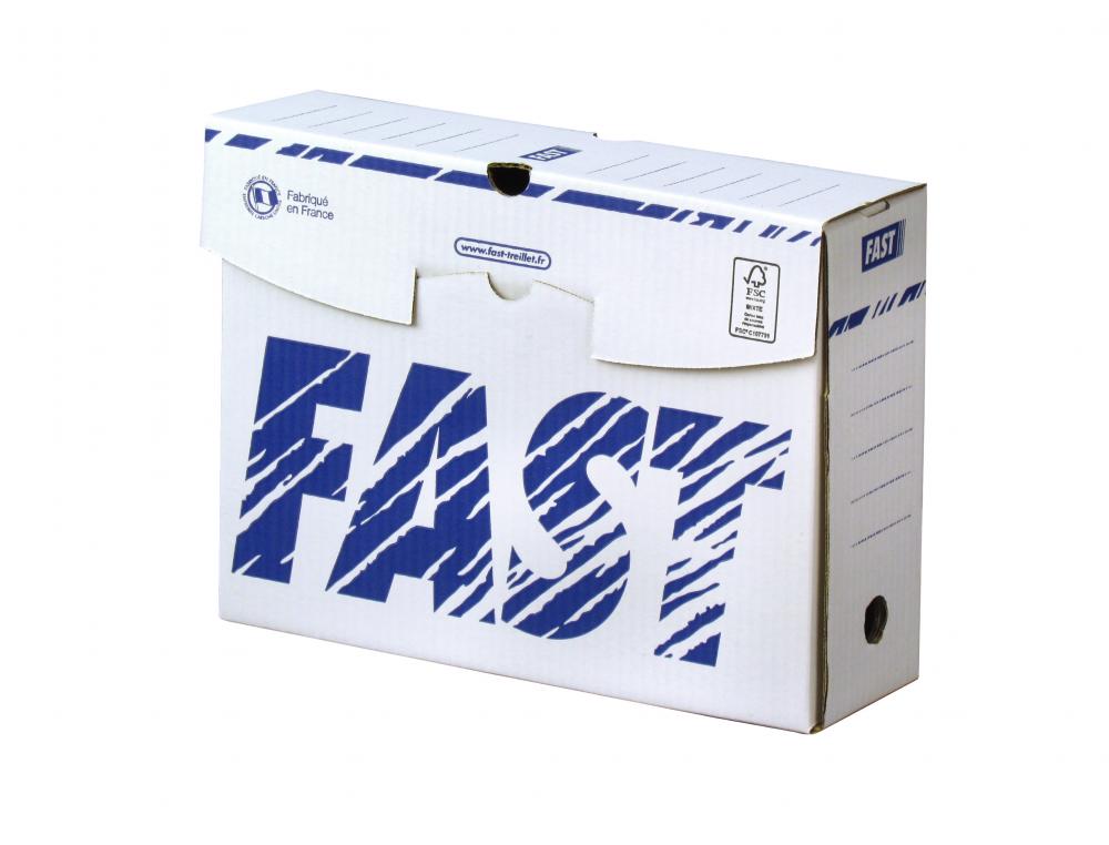 BTE ARCHIVE FAST DOS 10CM P/10LOT DE 10 BOTES  ARCHIVES FAST - DOS 10 CM
