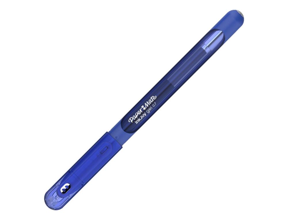 BILLE PM INKJOY GEL 600ST 0.7BSTYLO A BILLE - PAPERMATE INKJOY GEL 600ST - POINTE MOYENNE - BLEU