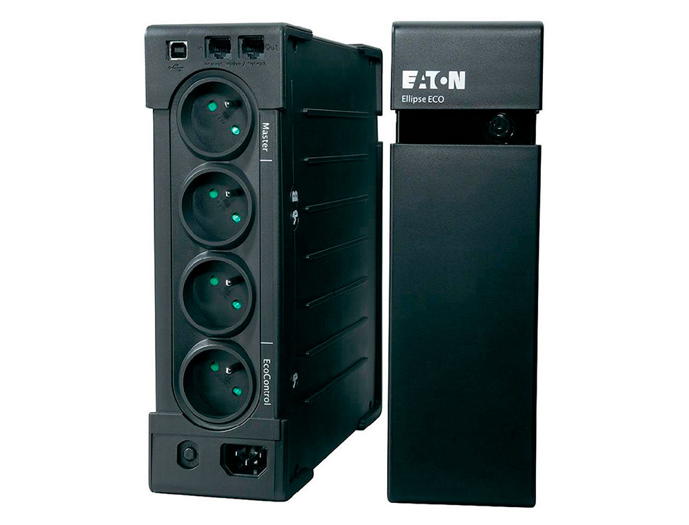 ONDULEUR EATON ELLIPSE 1200V USB PUISSANCE 1200 VA / 750   WATTS.  4 PRISE AVEC          AUTONOMIE ET PARAFOUDRE 4